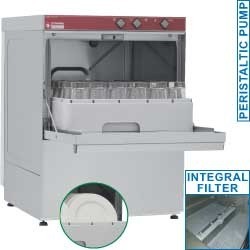 046d 6 glazenwasser en vaatwasser vierkante mand 450x450 mm