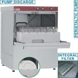 046d 6 ps glazenwasser en vaatwasser vierkante mand 450x450 mm  afvoerpomp