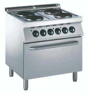 PRO 700 EL. FORNUIS 4 PL. MET EL. OVEN