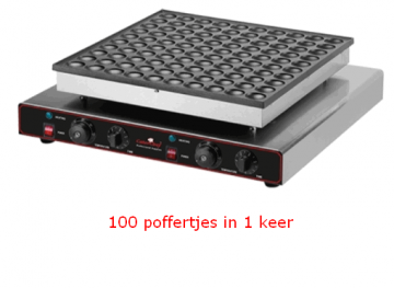 100 poffertjes in 1 keer