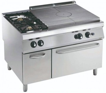 PRO 900 KOOKPLAATFORNUIS GAS 2 BR. GASOVEN