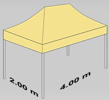 2000x4000 mm tent 0