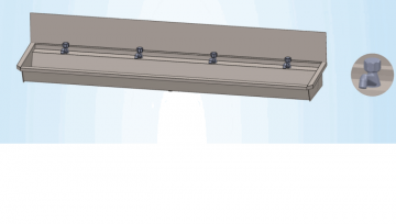 30 4 l1 wasgoot met spatscherm