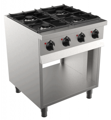 4 pits gaskooktafel gasfornuis 1