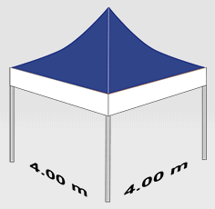 4000x4000mm tent 0