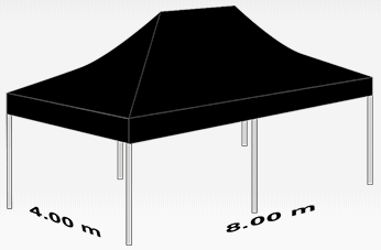 4000x8000mm tent 0