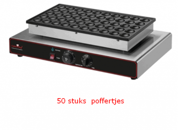 50 stuks  poffertjes