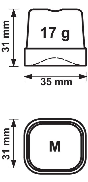 74530004 tm 0036 ice cube dimensions