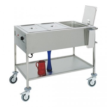 Bain marie wagen gn3 1x1 200mm e710053