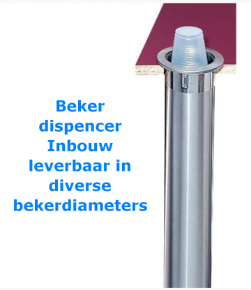 Beker dispencer  inbouw