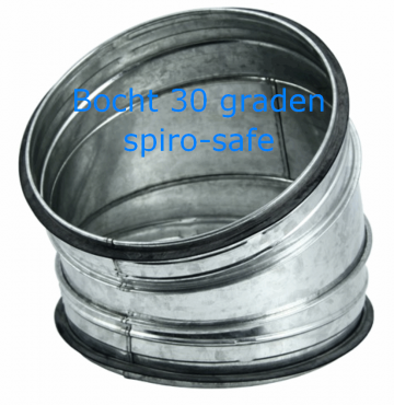 Bocht 30 graden spiro safe
