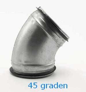 Bocht 45 graden spiro safe 2