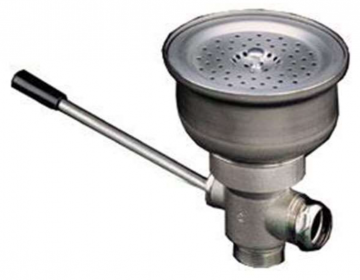 Bodemventiel met korf