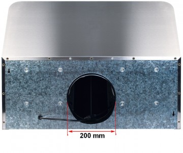 Compacte kleine horeca afzuigkap g2270005 bovenaanzicht 0