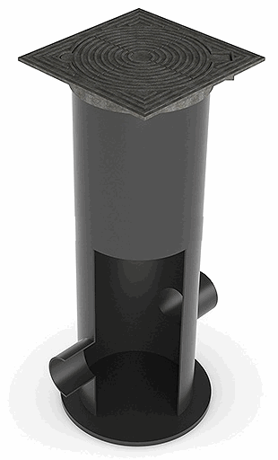 Controleput aardinbouw kunststof pe 0