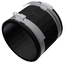 Coupler inlet  outlet 3 inch