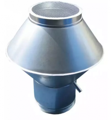 Deflectorkap rond verzinkt