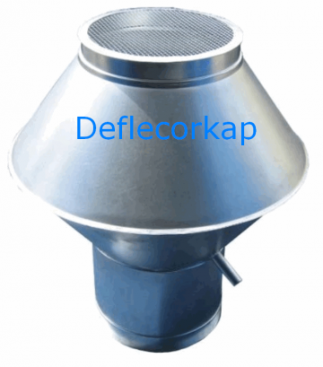 Deflectorkap verzinkt