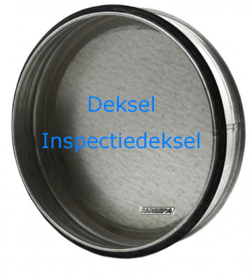 Deksel inspectiedeksel luchtkanaal verzinkt