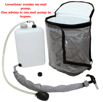 Drankrugzak met of zonder pomp