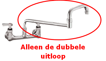 Dubbele uitloop k54 x018