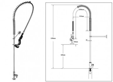 Eu 1dp00   ts voorspoeldouches alleen kooud of warm aansluiting