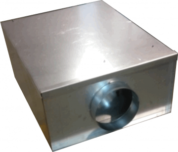 Filterkast voor twee koolstoffilter dicht