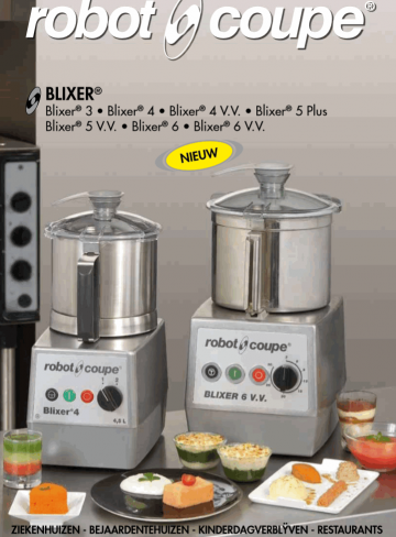 Folder van de blixer 1