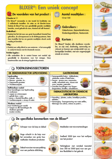 Folder van de blixer 3