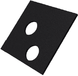 Gasket panel to tank ggx