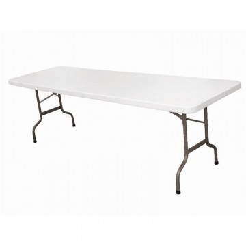 Gcf375 inklapbare tafel 244cm wit bolero gcf375
