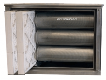Geurfilterkast met doosfilter