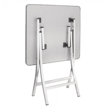 Ggk990 2  bolero aluminium opklapbare bistrotafel vierkant 60cm