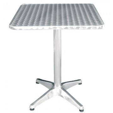 Gu427 bolero vierkante rvs tafel 60cm