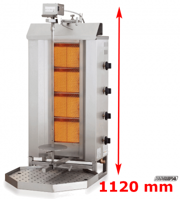 Gyrosgril op gas g0490010