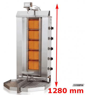 Gyrosgril op gas g0490015
