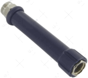 Handvat ts aansluiting blauw