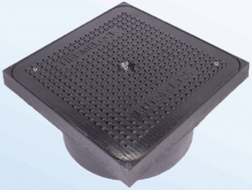 Hermelock putdeksel 125 kn 0