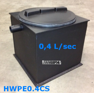 Hwpe04cs ronde deksel vetafscheider