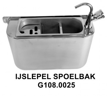 Ijslepel spoelbak g1080025