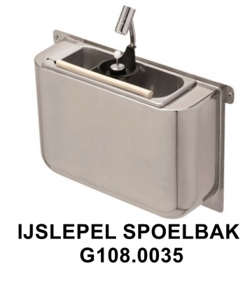 Ijslepel spoelbak g1080035