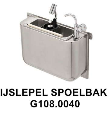 Ijslepel spoelbak g1080040