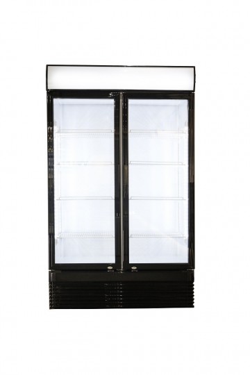 KOELKAST 2 GLASDEUREN 750 liter g455 1390 1392a new