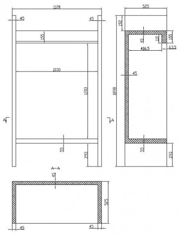 KOELKAST 2 GLASDEUREN 750 liter g455 1390 1395 drawings