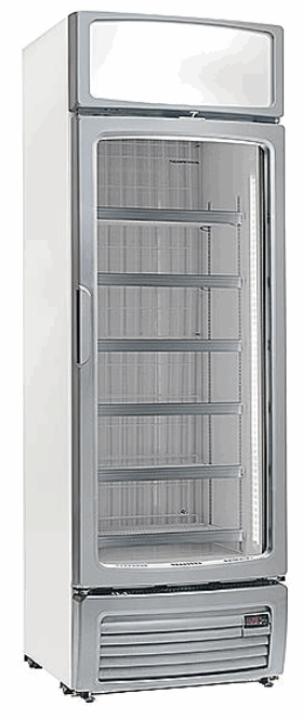 Kf879e vrieskast met glazendeur