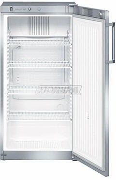 Koelkast   hfkvsl 2610    zilvergrijs