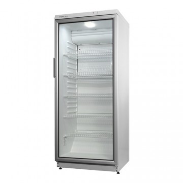 Koelkast dubbelwandige glazen deur en ventilatorkoeling