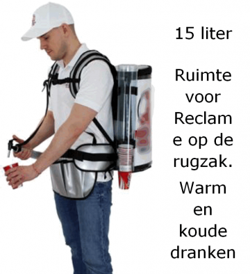 Koffie rugzak 15 liter 2