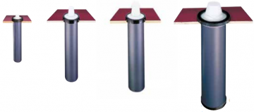 Kunststof beker dispenser inbouw bekerverdeler