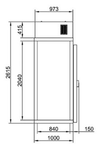 Mini koelcel of vriescel 1 0